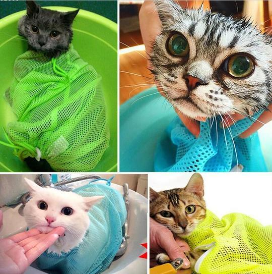 Adjustable Multifunctional Pet Soft Cat Mesh Bag - PurePaws Co