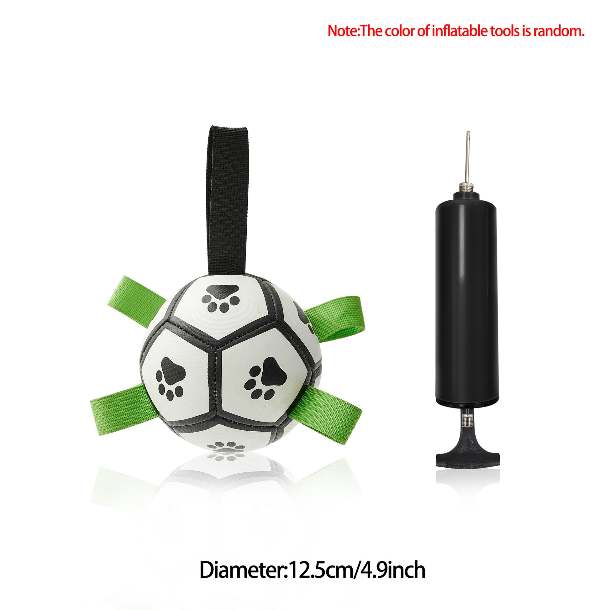 Inflated Interactive Dog Soccer Ball Training Toy - PurePaws Co