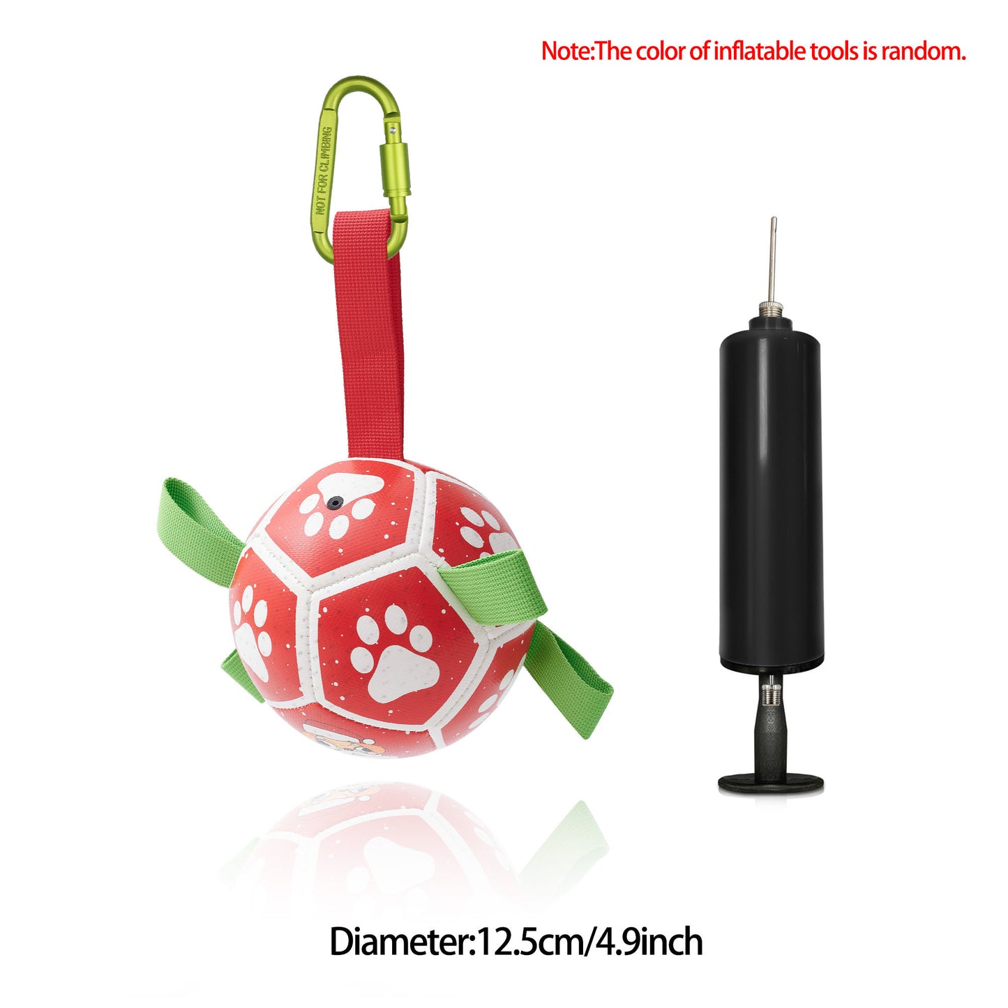 Inflated Interactive Dog Soccer Ball Training Toy - PurePaws Co