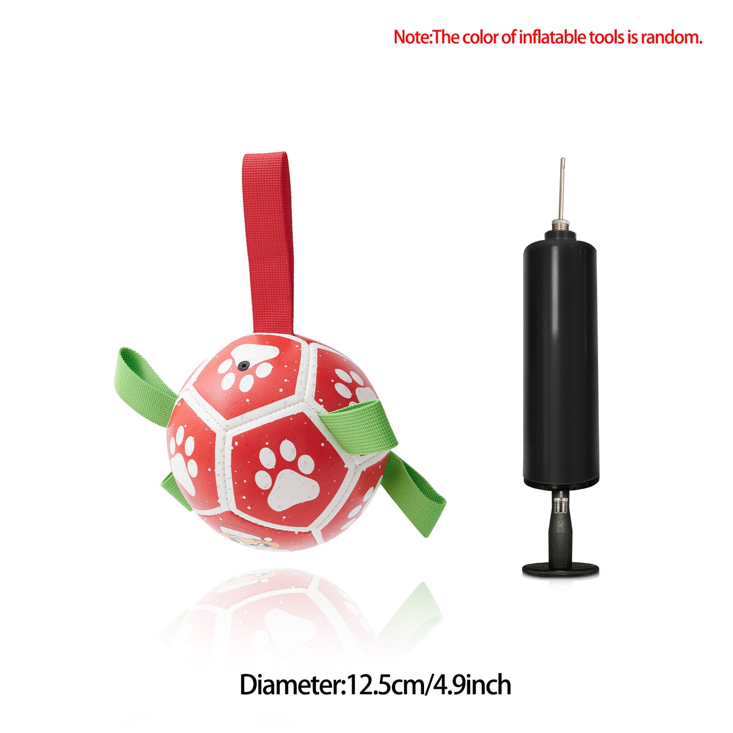 Inflated Interactive Dog Soccer Ball Training Toy - PurePaws Co