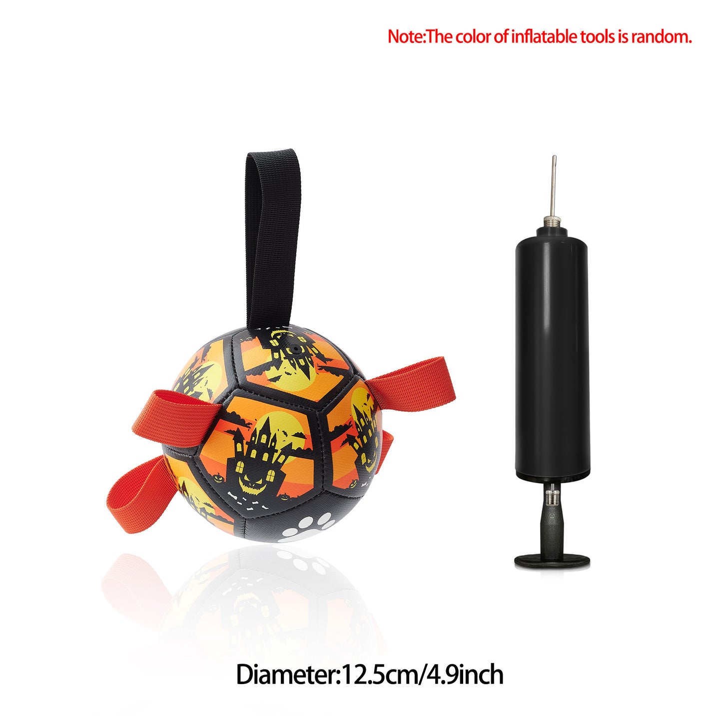 Inflated Interactive Dog Soccer Ball Training Toy - PurePaws Co