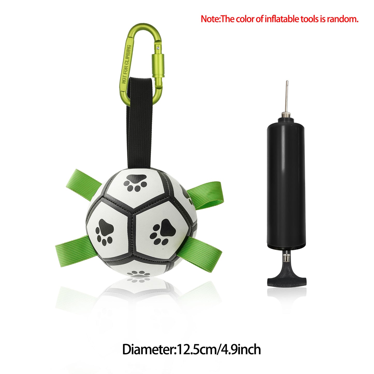 Inflated Interactive Dog Soccer Ball Training Toy - PurePaws Co