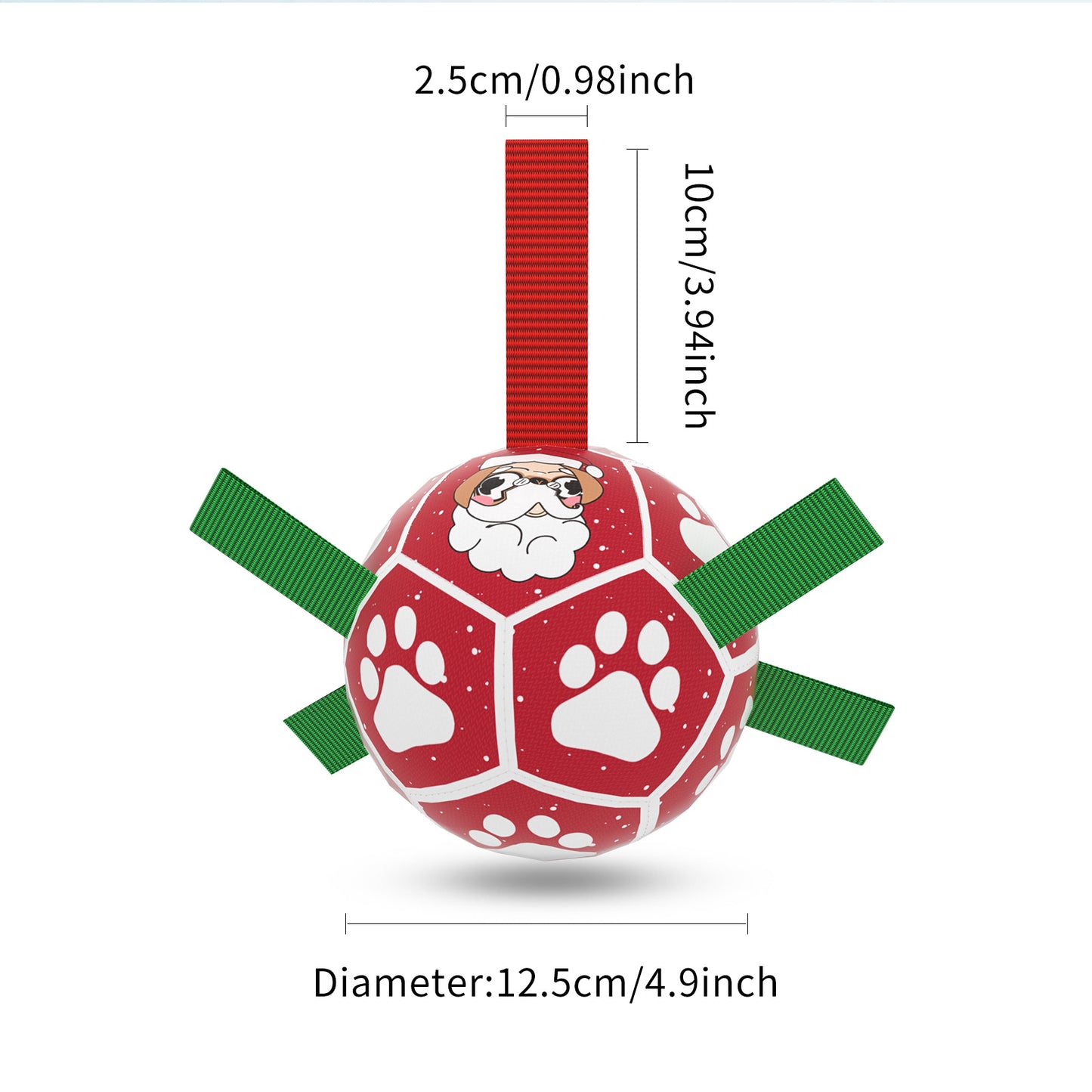 Inflated Interactive Dog Soccer Ball Training Toy - PurePaws Co