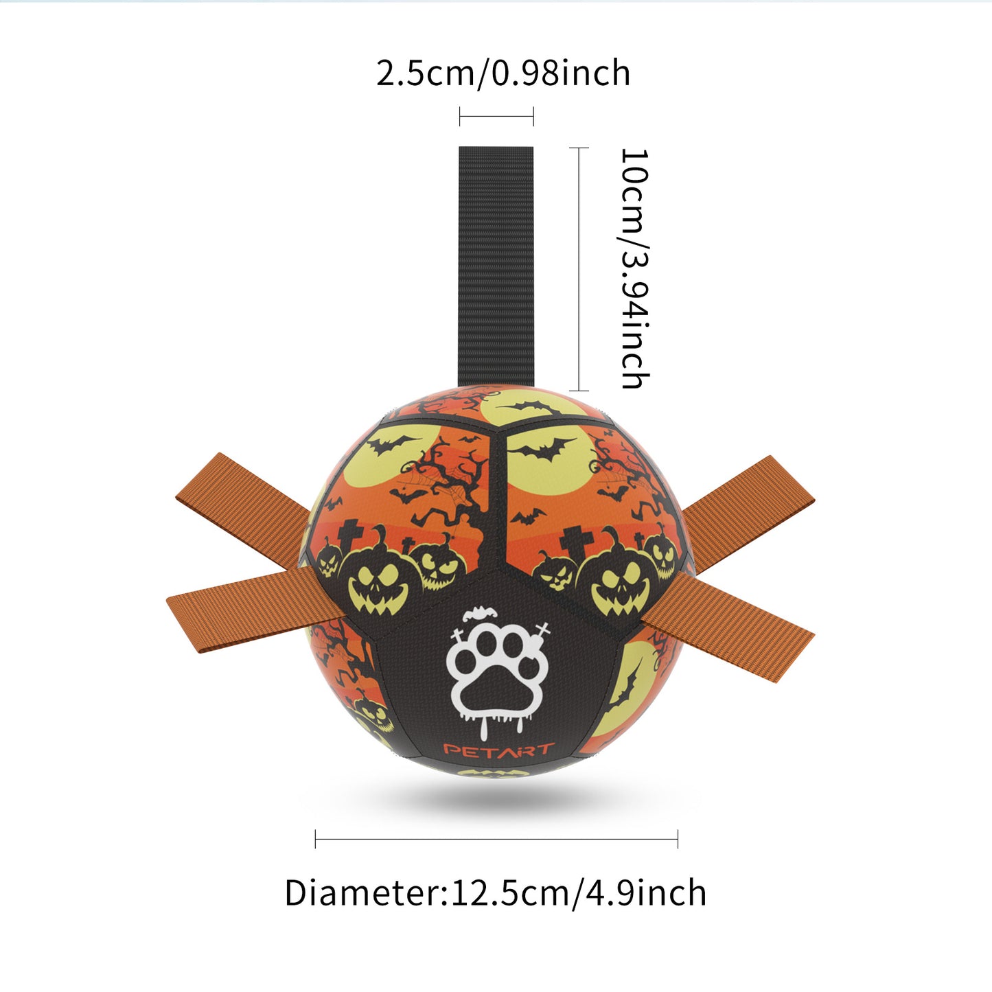 Inflated Interactive Dog Soccer Ball Training Toy - PurePaws Co