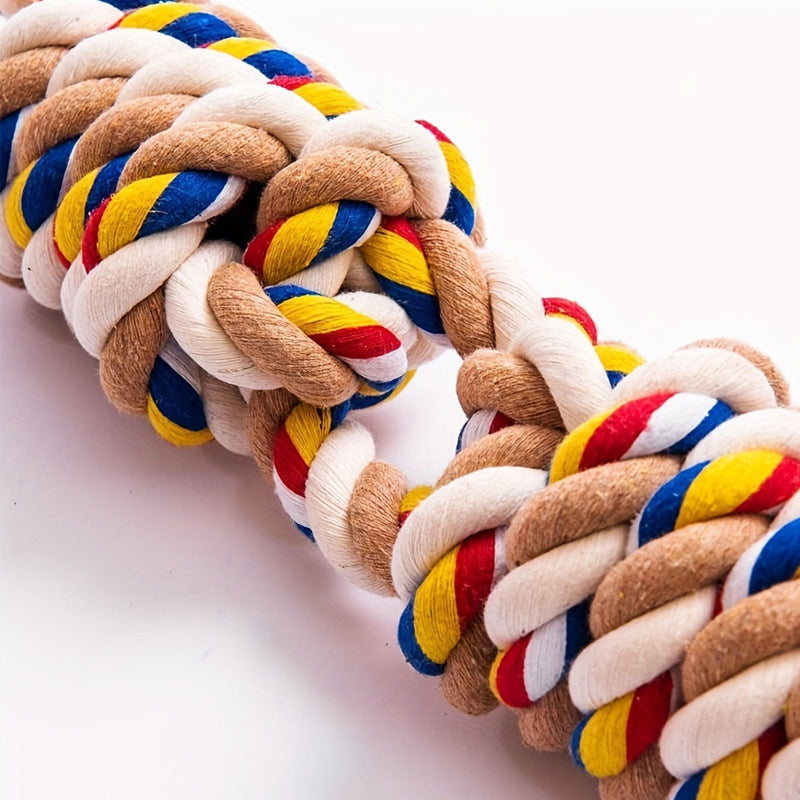 Large Teeth Grinding Rope Knot Toy For Pet - PurePaws Co