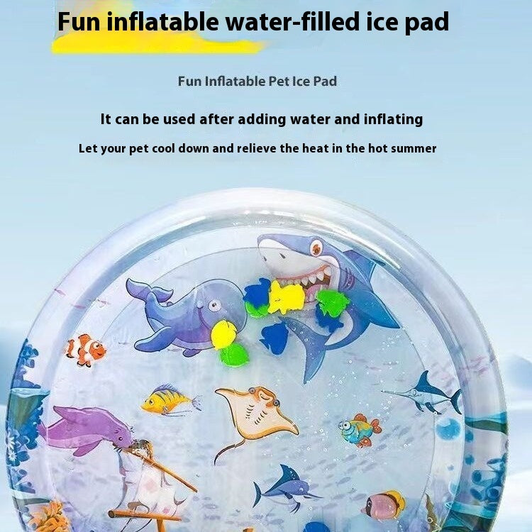 Summer Cooling Pet Water Bed - PurePaws Co