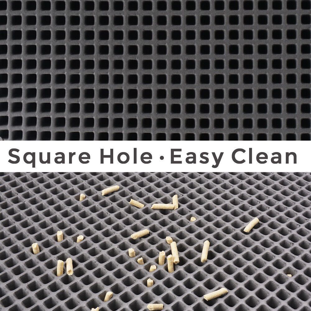 Honeycomb Non Slip EVA Cat Litter Mat - PurePaws Co
