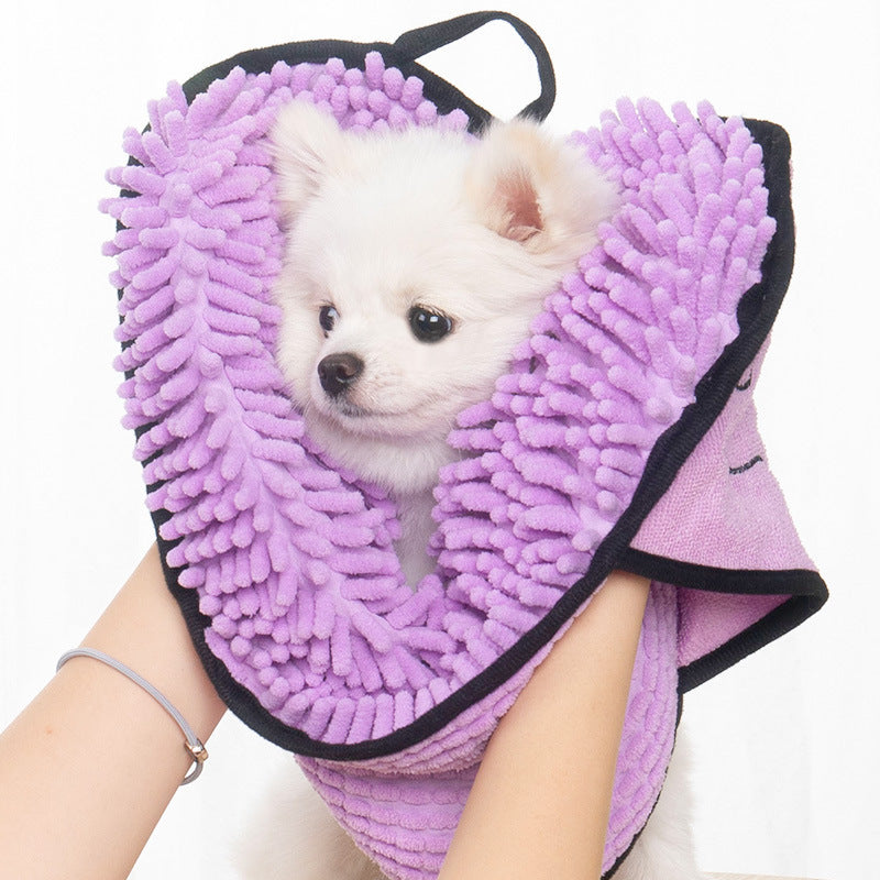 Super Absorbent Microfiber Pet Bath Towel - PurePaws Co