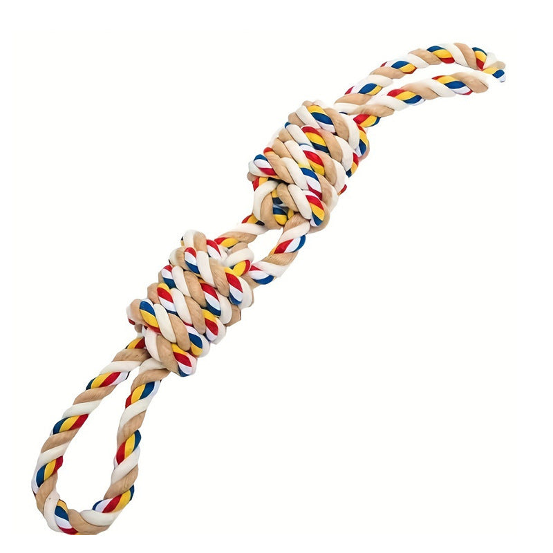Large Teeth Grinding Rope Knot Toy For Pet - PurePaws Co