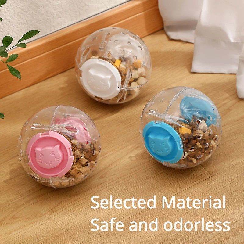 Interactive Dog Cat Slow Food Leakage Toy - PurePaws Co