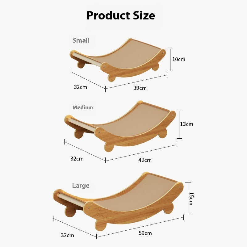 Full Sisal Cat Scratch Lounge Chair Nest - PurePaws Co