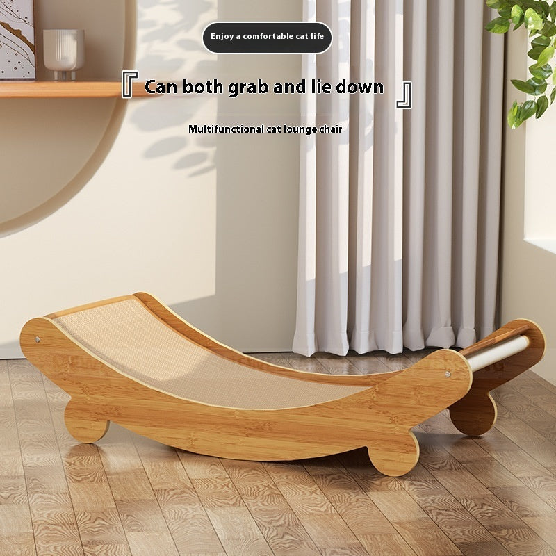 Full Sisal Cat Scratch Lounge Chair Nest - PurePaws Co