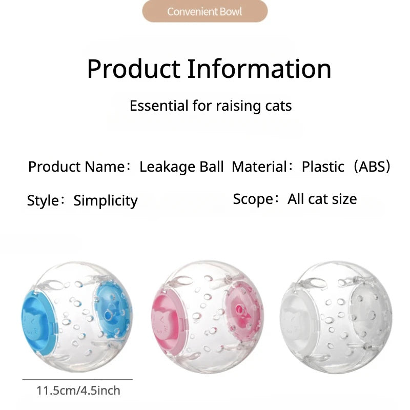 Interactive Dog Cat Slow Food Leakage Toy - PurePaws Co