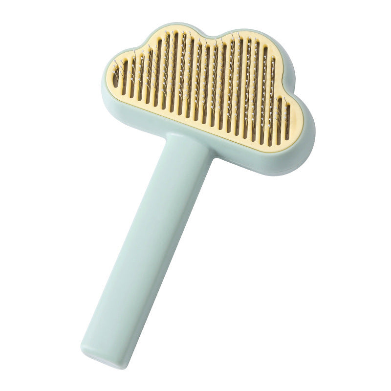 Self-cleaning Pet Cloud Needle Comb - PurePaws Co