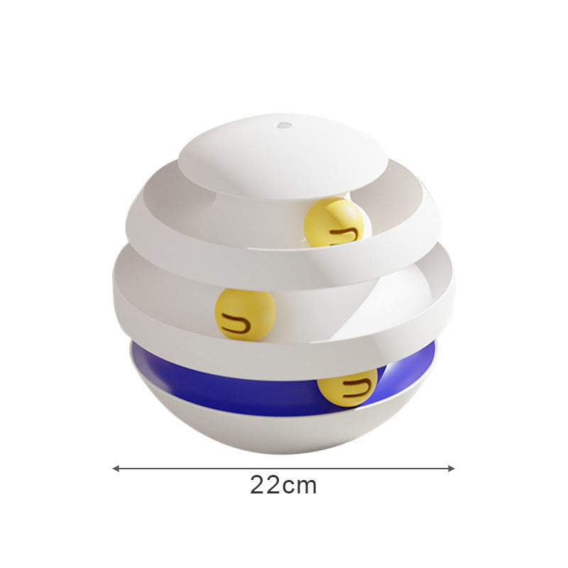 3-Layer Interactive Cat Toy - PurePaws Co