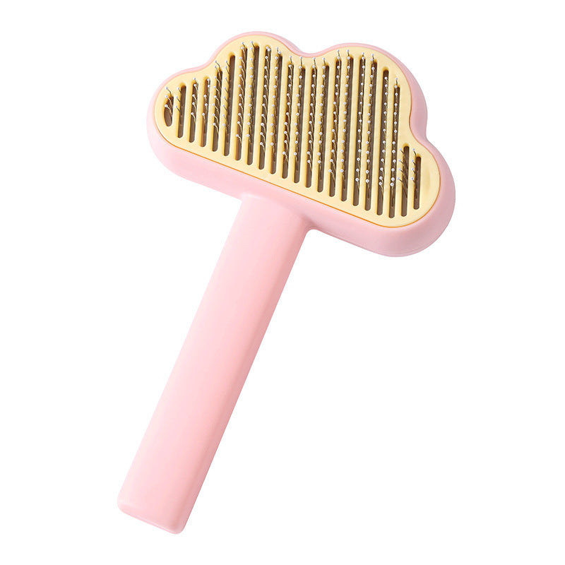 Self-cleaning Pet Cloud Needle Comb - PurePaws Co