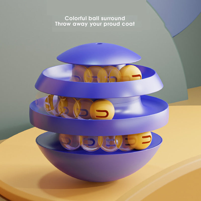 3-Layer Interactive Cat Toy - PurePaws Co