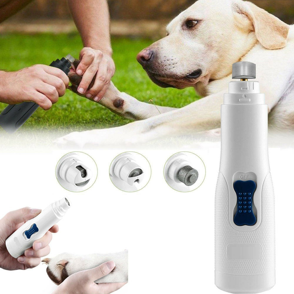 Pet Dog Electric Clipper & Nail Polisher - PurePaws Co