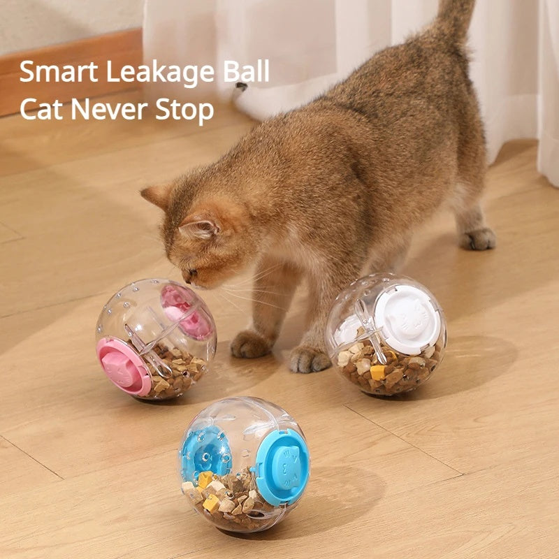 Interactive Dog Cat Slow Food Leakage Toy - PurePaws Co