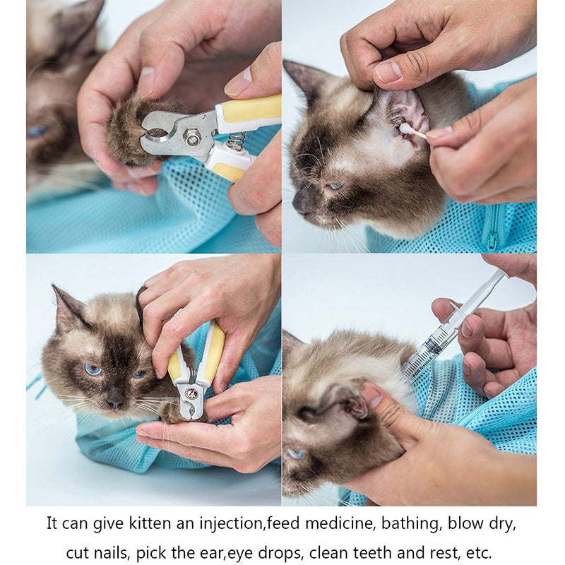 Adjustable Multifunctional Pet Soft Cat Mesh Bag - PurePaws Co