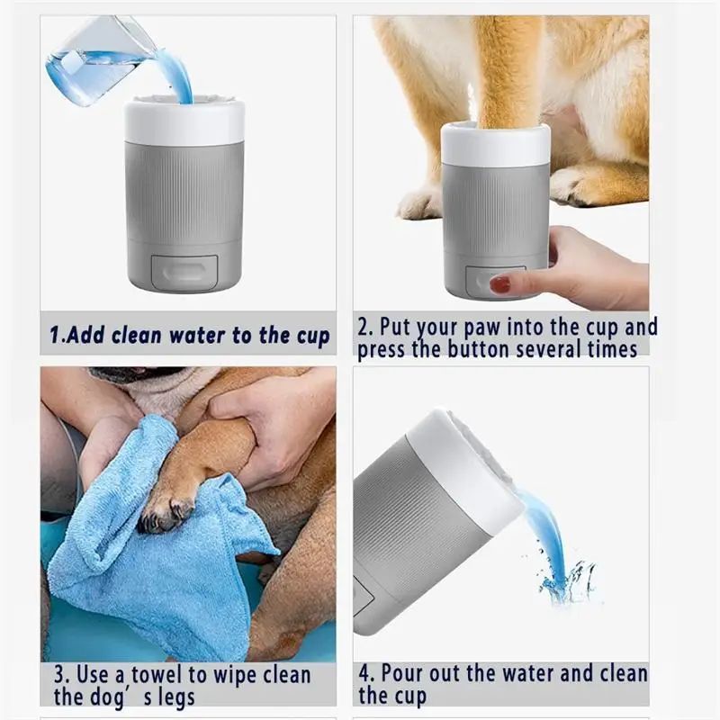 Automatic Pet Foot Washing Cup - PurePaws Co