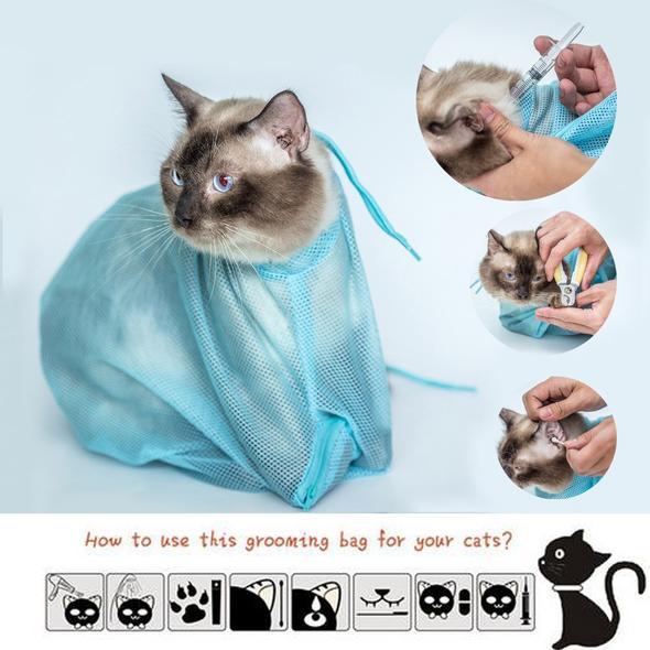 Adjustable Multifunctional Pet Soft Cat Mesh Bag - PurePaws Co