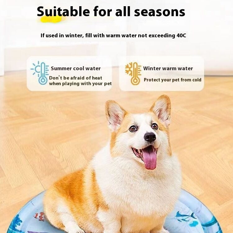 Summer Cooling Pet Water Bed - PurePaws Co
