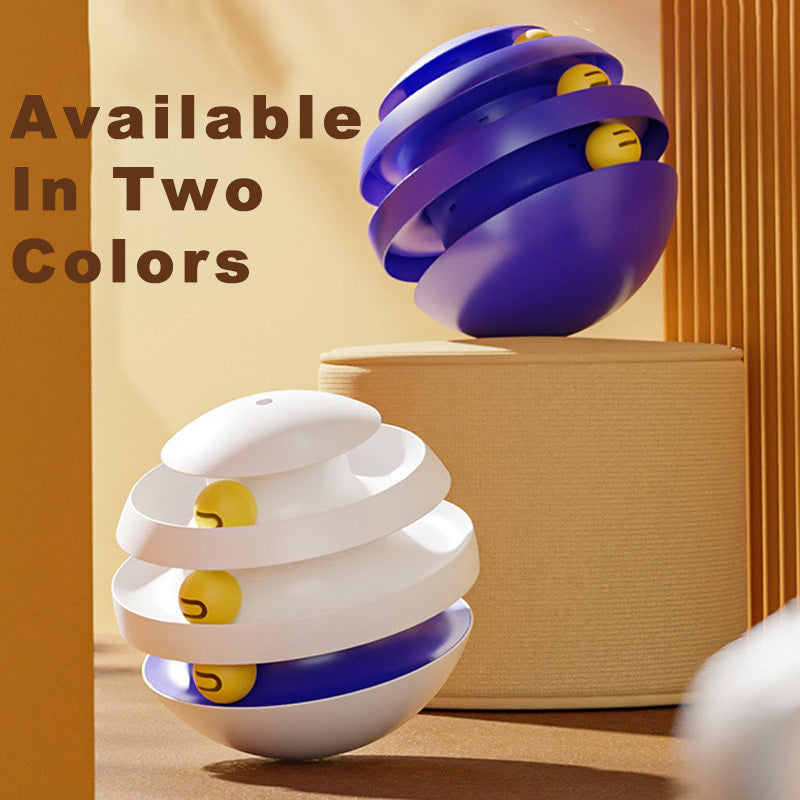 3-Layer Interactive Cat Toy - PurePaws Co