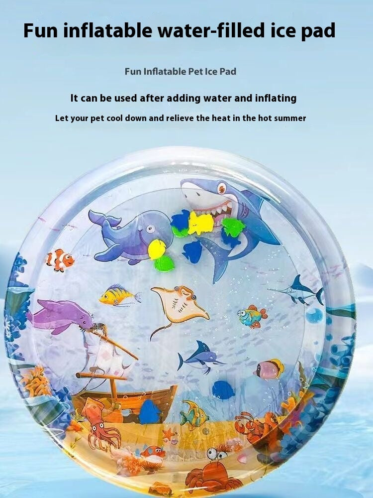 Summer Cooling Pet Water Bed - PurePaws Co