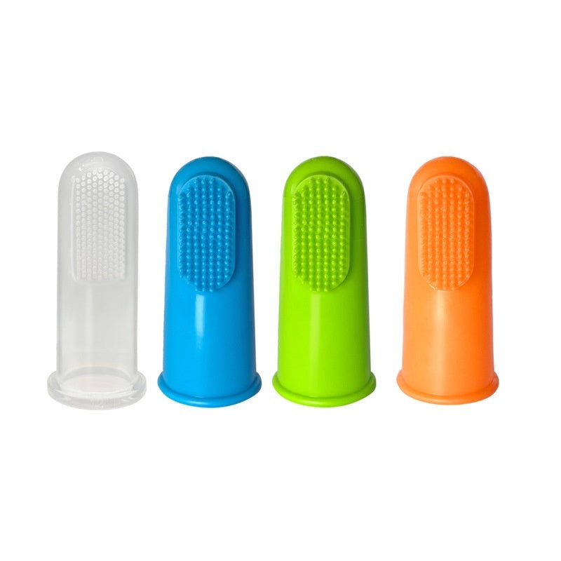 Pet Finger Toothbrush Cat Dog - PurePaws Co
