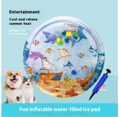 Summer Cooling Pet Water Bed - PurePaws Co